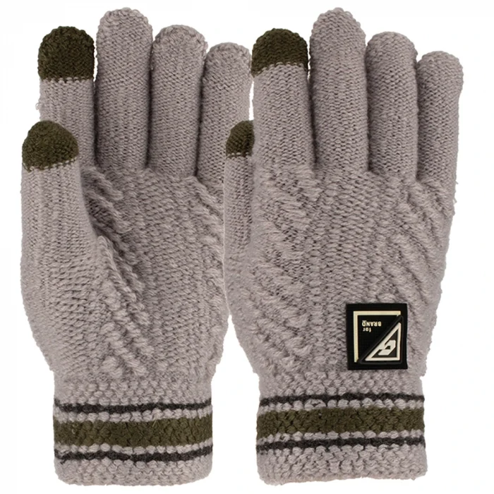 Kitti K25240-08 9-12 Yaş Erkek Çocuk Örme Eldiven