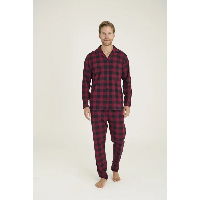 Kocabey 9209 Erkek Apaj Yaka Pijama Takım