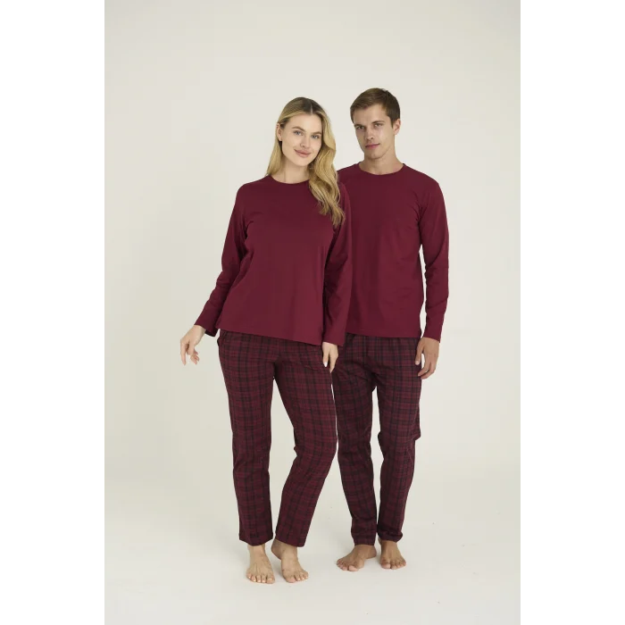 Kocabey 9273 Erkek  O Yaka Pijama Takımı