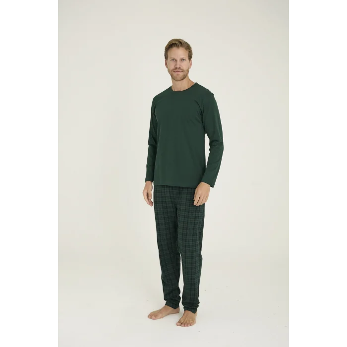 Kocabey 9273 Erkek  O Yaka Pijama Takımı