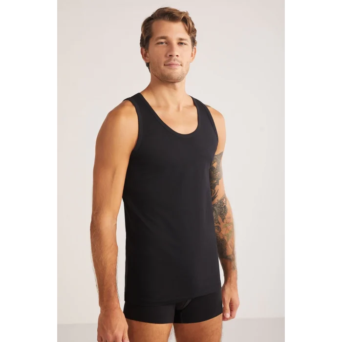 Kom Henry 2li Erkek Askılı Atlet