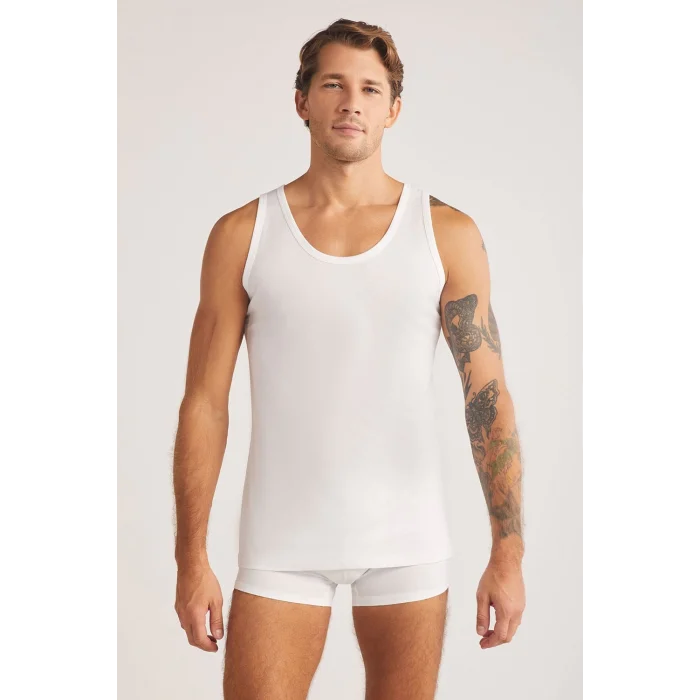 Kom Henry 2li Erkek Askılı Atlet