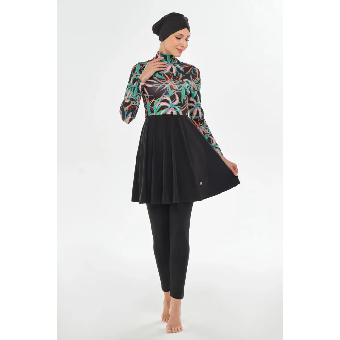 Maresıva 2106 Helena Uzun Kollu Tesettür Mayo