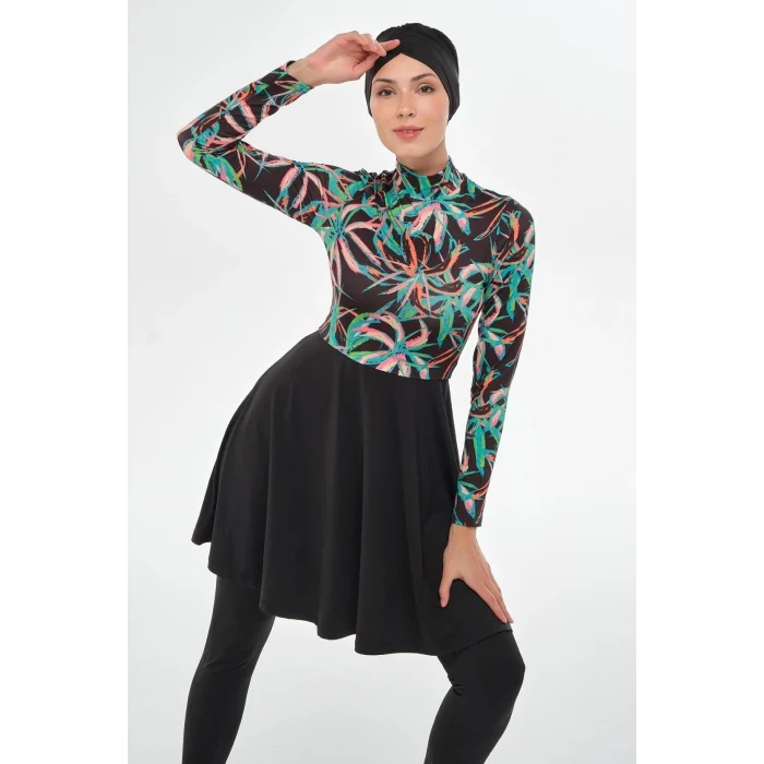 Maresıva 2106 Helena Uzun Kollu Tesettür Mayo