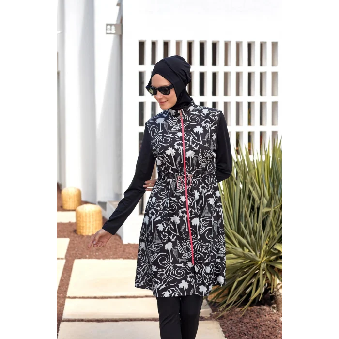 Maresıva 2306 Marley Uzun Kollu Tesettür Mayo