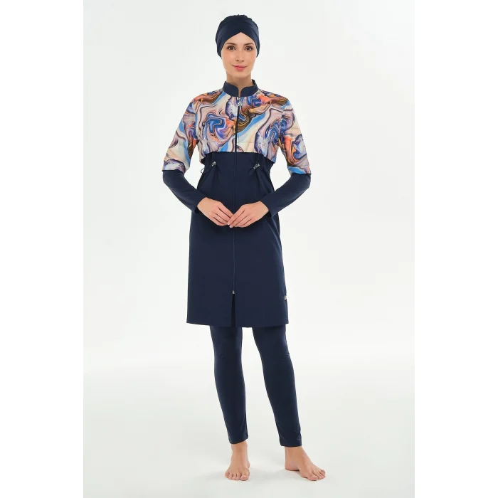 Maresiva 2401 Iva Uzun Kollu Tesettür Mayo