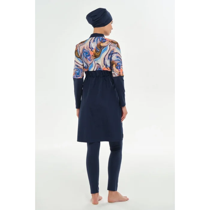 Maresiva 2401 Iva Uzun Kollu Tesettür Mayo