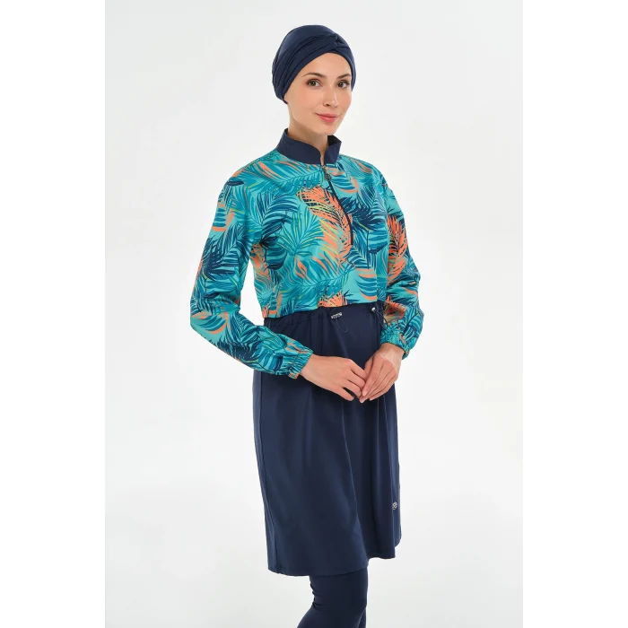 Maresiva 2403 Remy Uzun Kollu Tesettür Mayo