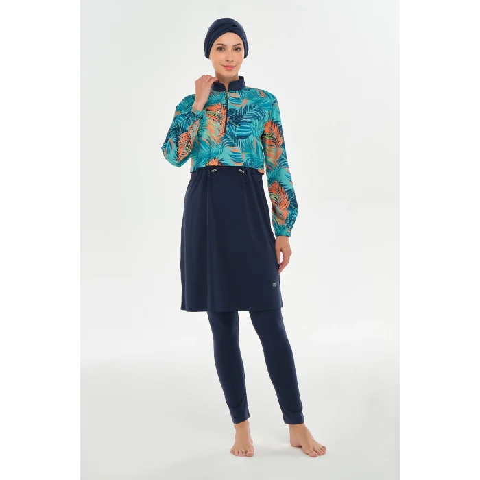 Maresiva 2403 Remy Uzun Kollu Tesettür Mayo