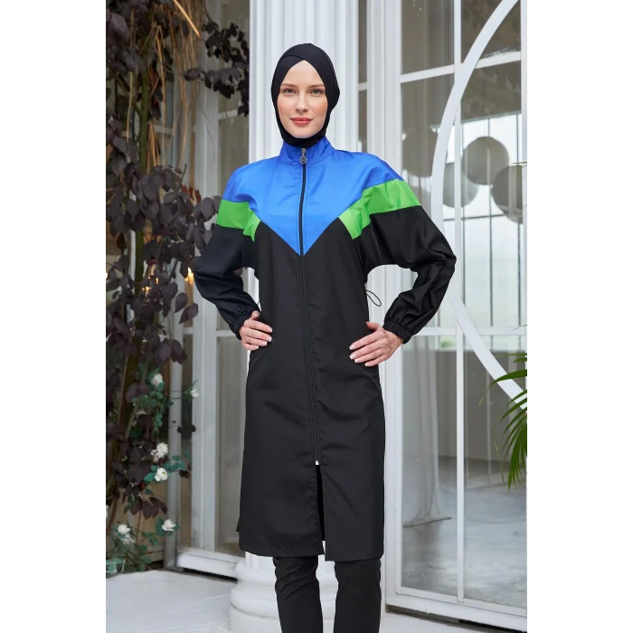 Maresıva 2405 Cara Uzun Kollu Tesettür Mayo