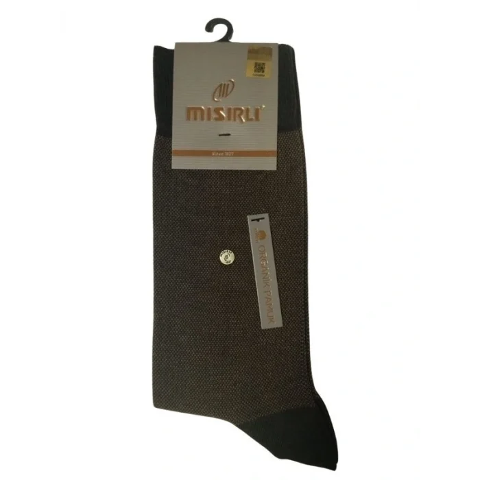 Mısırlı 60002 Erkek Organik Pamuk Soket Çorap