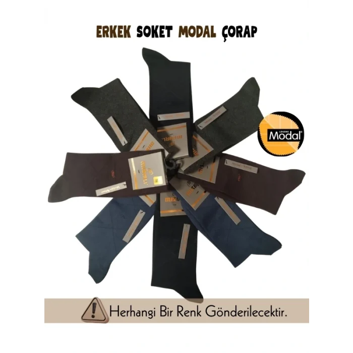 Mısırlı 61005 Erkek Modal Soket Çorap