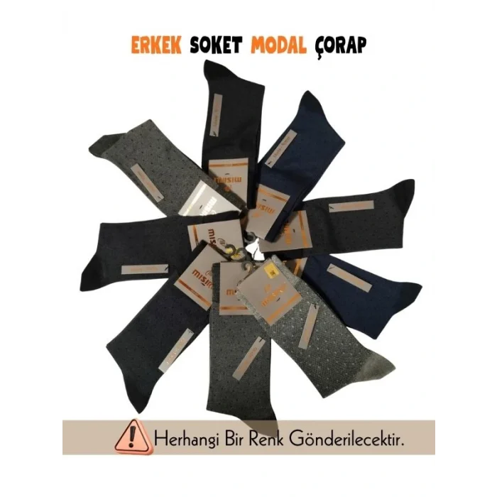 Mısırlı 61006 Erkek Modal Soket Çorap
