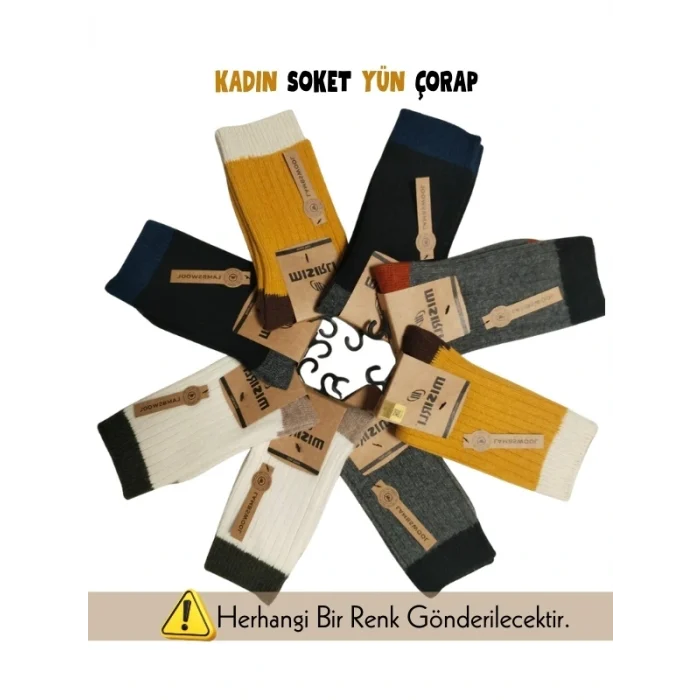 Mısırlı 75001 Kadın Yün Soket Çorap