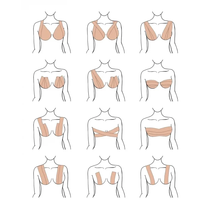 Miss Feliz Göğüs Ucu Kapatıcı, Dikleştirici ve Şekillendirici Bant