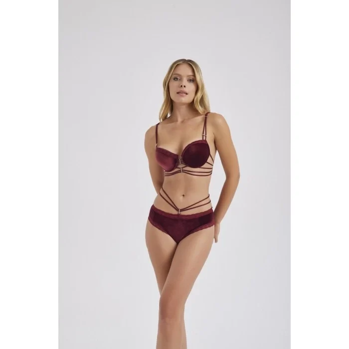 Moonlight 284 Kadife Dolgulu Sütyen Takım