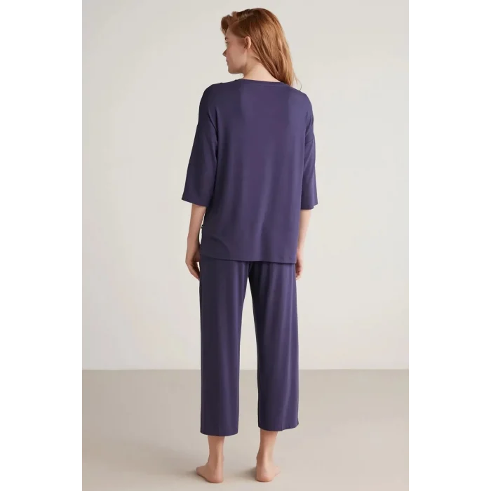 Nautıca W602 Kadın Yarım Kollu Pijama Takımı