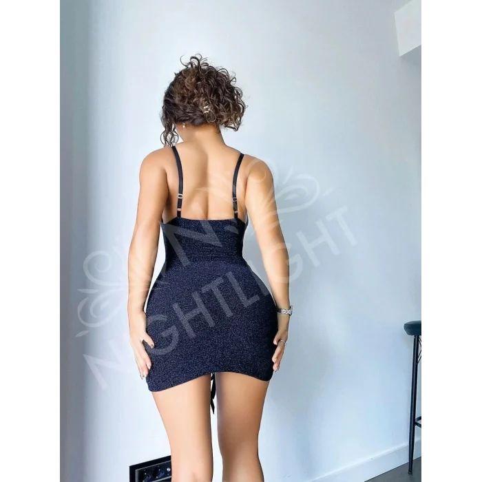 Nightlight 1041 Parıltılı Kumaşlı Fantazi Çekici Gecelik