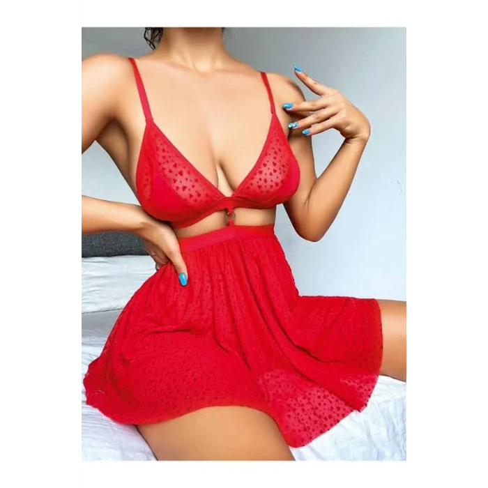 Nightlıght 3453 Fantazi Etek Takım