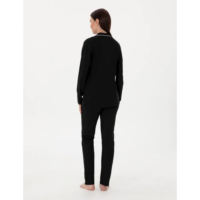 Pıerre Cardın 7717-S Bayan Gömlek Pijama Takımı