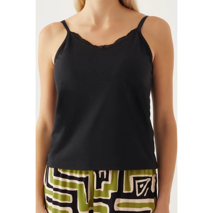 Pierre Cardin 8819-S Kadın Desenli Sabahlıklı Şort Takım