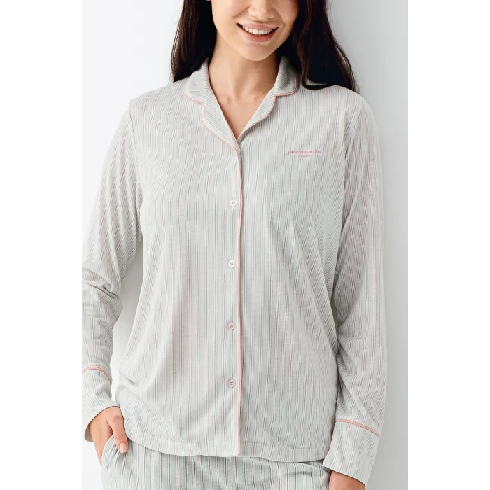 Pierre Cardin 9051-S Gömlek Pijama Takımı