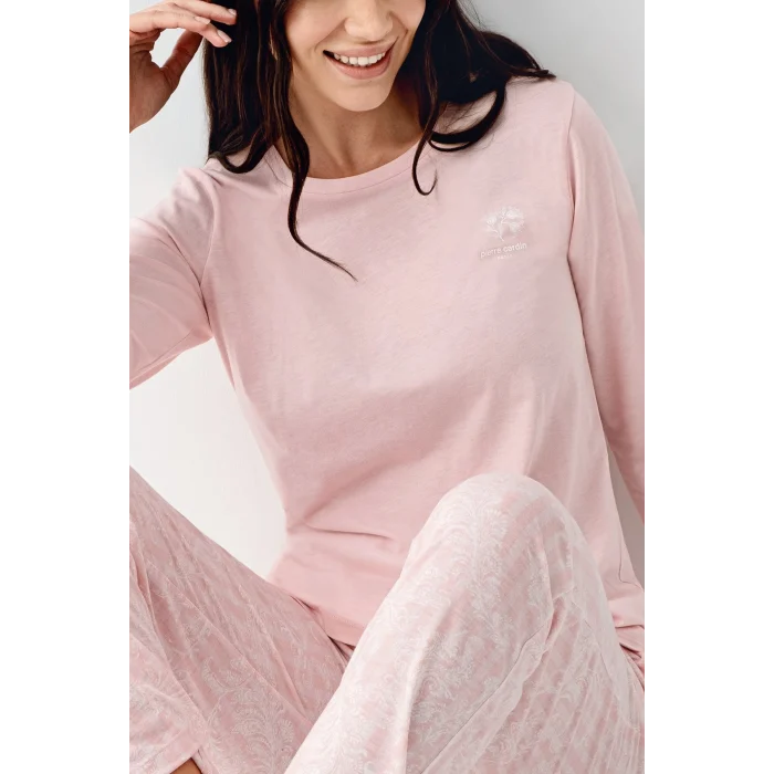 Pierre Cardin 9085-S Kadın Uzun Kol Pijama Takım