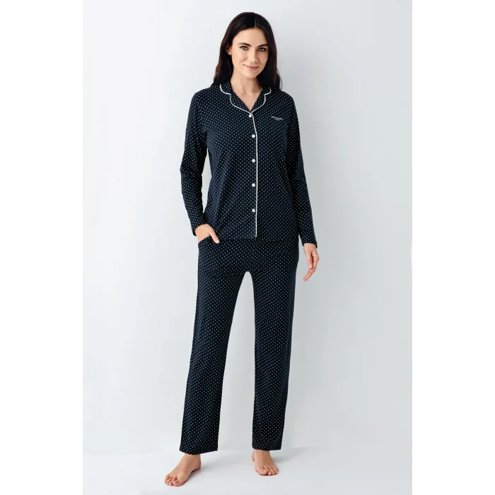 Pierre Cardin 9092-S Gömlek Pijama Takımı Takımı