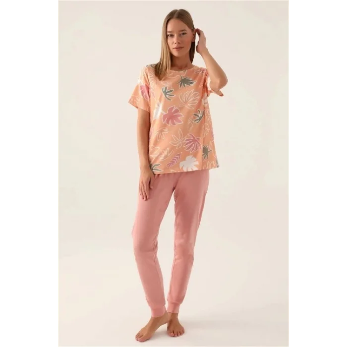 RolyPoly 3386-S Kadın Kısa Kol Pijama Takımı