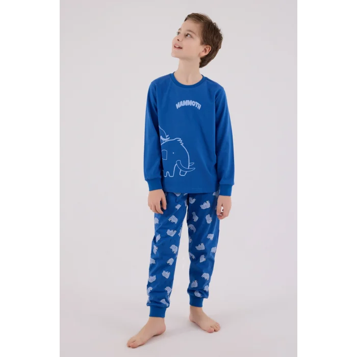 RolyPoly 3666-2 Erkek Çocuk Uzun Kol Pijama Takım