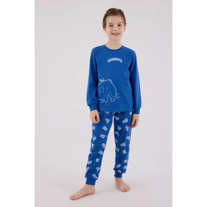 RolyPoly 3666-2 Erkek Çocuk Uzun Kol Pijama Takım