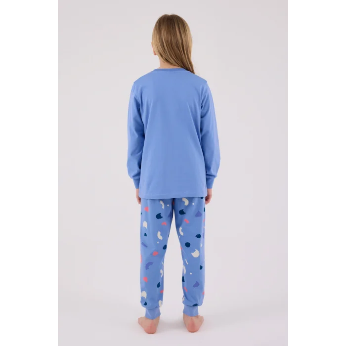 RolyPoly 3697-G Kız Çocuk Uzun Kol Pijama Takım