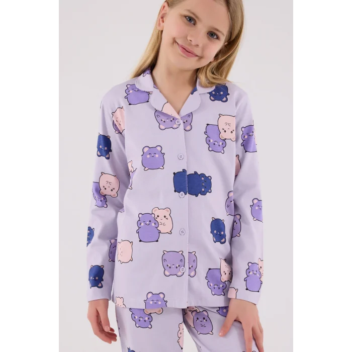 RolyPoly 3706-2 Kız Çocuk Pijama Takımı