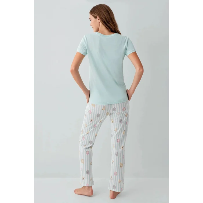 RolyPoly RP3810-S Kadın Kısa Kol Pijama Takımı
