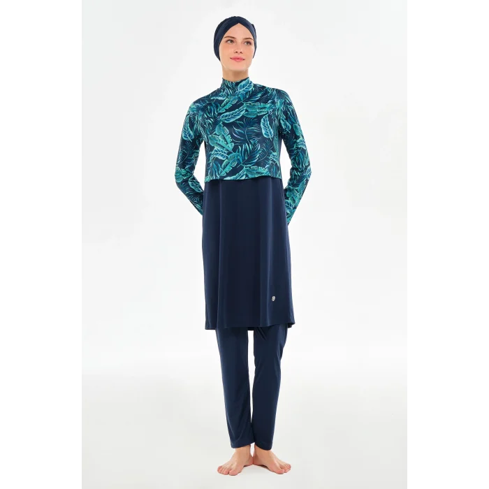 Rozamay 3121 Mary Uzun Kollu Tesettür Mayo