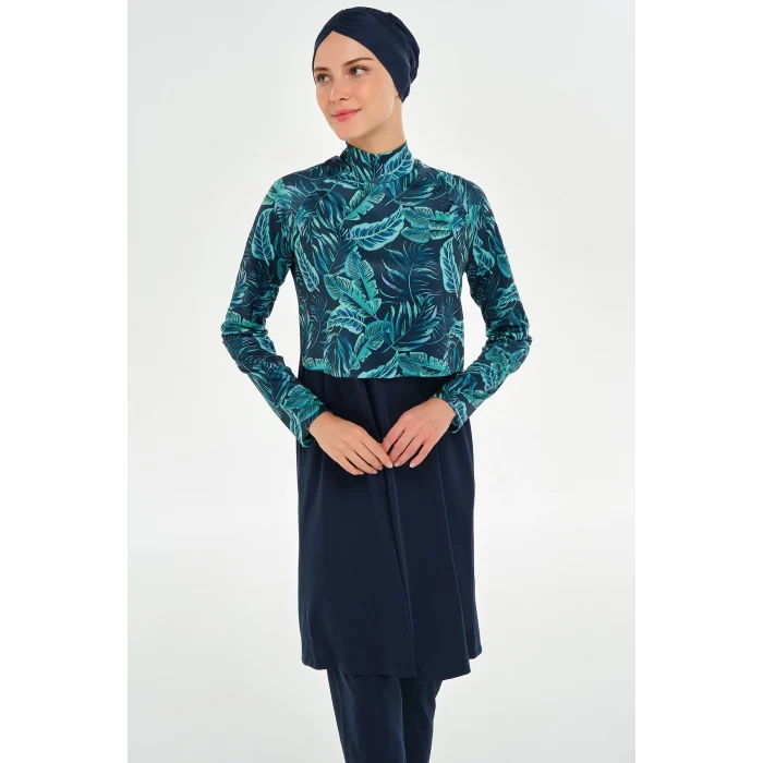 Rozamay 3121 Mary Uzun Kollu Tesettür Mayo