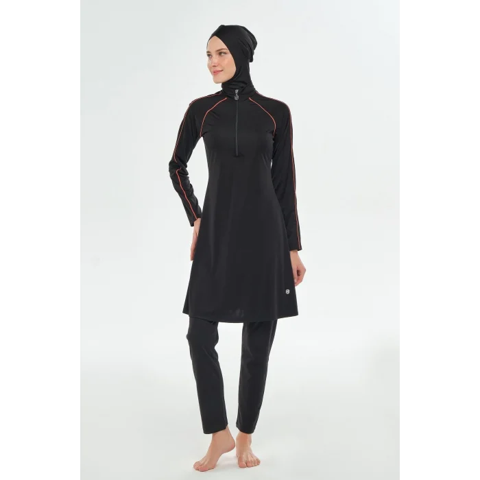 Rozamay 3129 Nila Uzun Kollu Tesettür Mayo