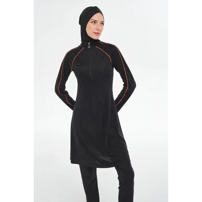 Rozamay 3129 Nila Uzun Kollu Tesettür Mayo