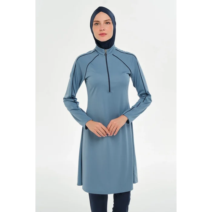 Rozamay 3129 Nila Uzun Kollu Tesettür Mayo