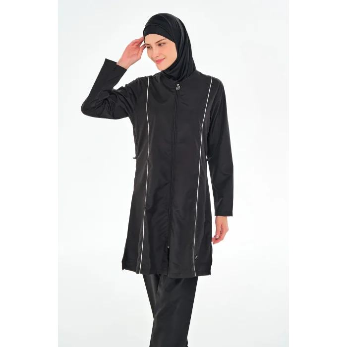 Rozamay 3501 Beny Uzun Kollu Battal Tesettür Mayo