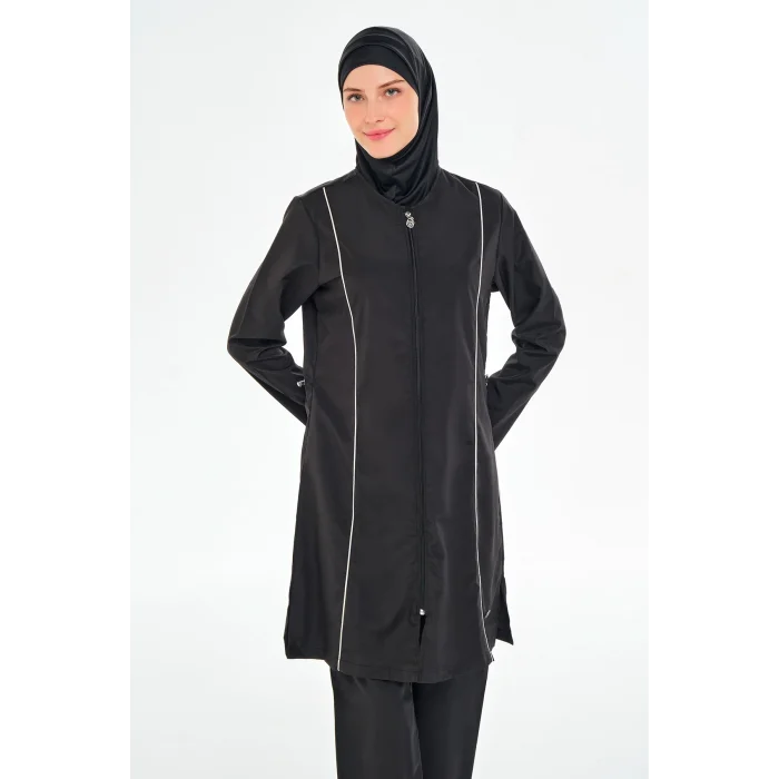 Rozamay 3501 Beny Uzun Kollu Battal Tesettür Mayo