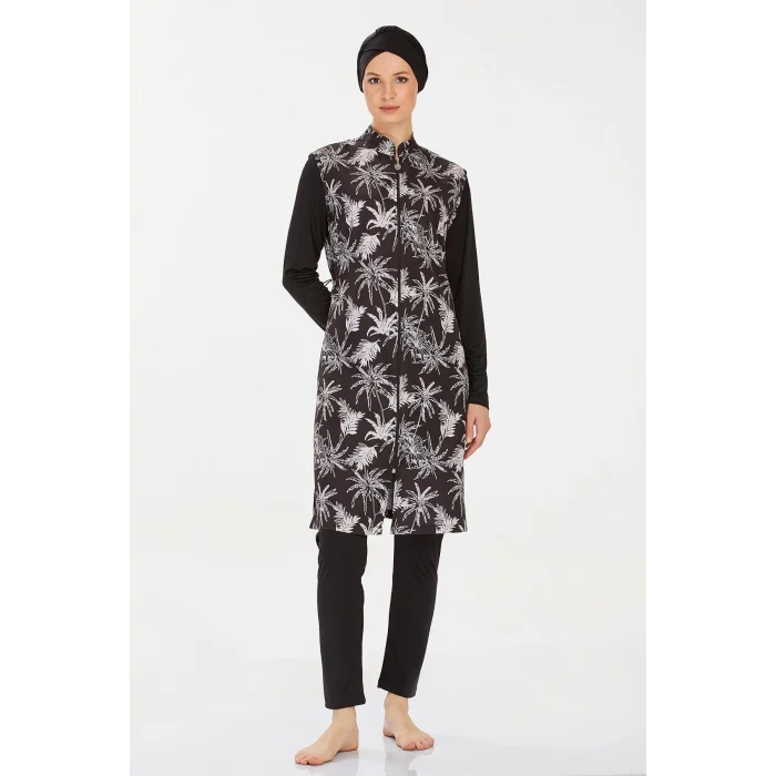 Rozamay 9269 Jileli Tam Tesettür  Mayo