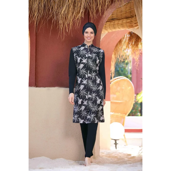 Rozamay 9269 Jileli Tam Tesettür  Mayo