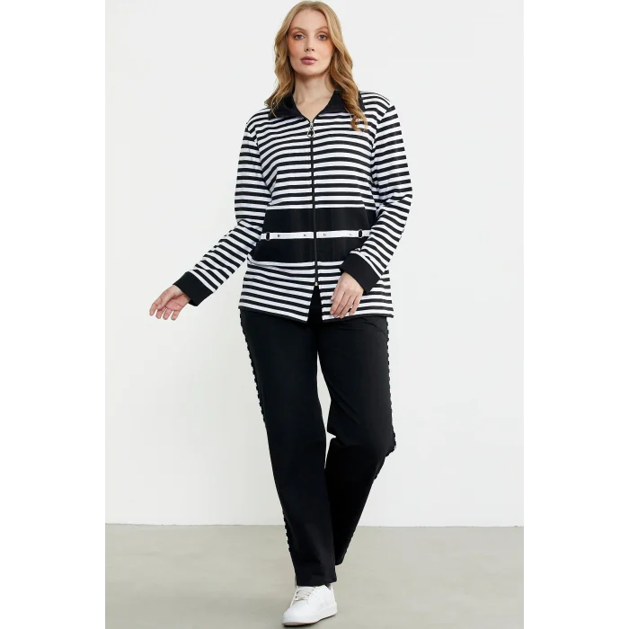 Sementa 76070 Çizgili Tunik Eşofman Takım