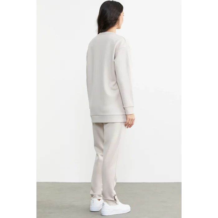 Sementa 76311 Taş Detaylı Rahat Kalıp Eşofman Takım