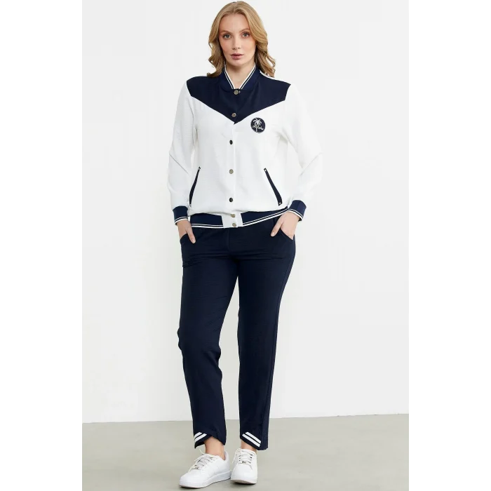 Sementa 76469 Blok Renk Geçişli Krep Takım