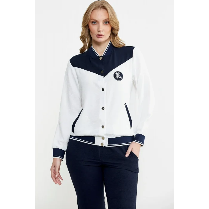 Sementa 76469 Blok Renk Geçişli Krep Takım