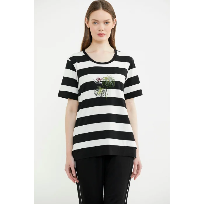 Sementa 76476 Rahat Kalıp Çizgili Pantolon Takım