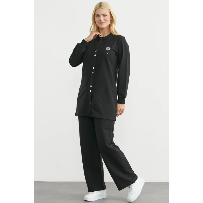 Sementa 76510 Çıtçıtlı Tunik Boy Eşofman Takım