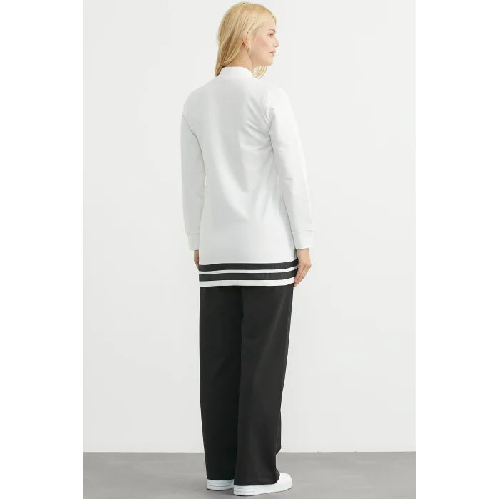 Sementa 76511 Tam Fermuarlı Tunik Eşofman Takım